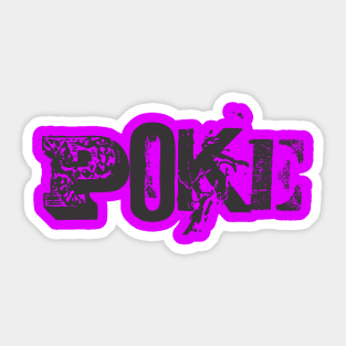 Poke me! Funny meme Sticker